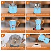 DITOSH 12 Cup Aluminum Espresso Stovetop Moka Pot Express Coffee