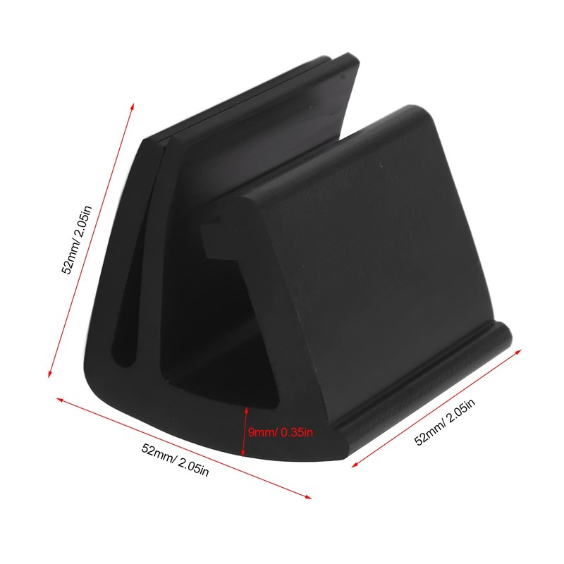 Aramox 2pcs Rubber Auto Club Car Windshield Retaining Clips Cart
