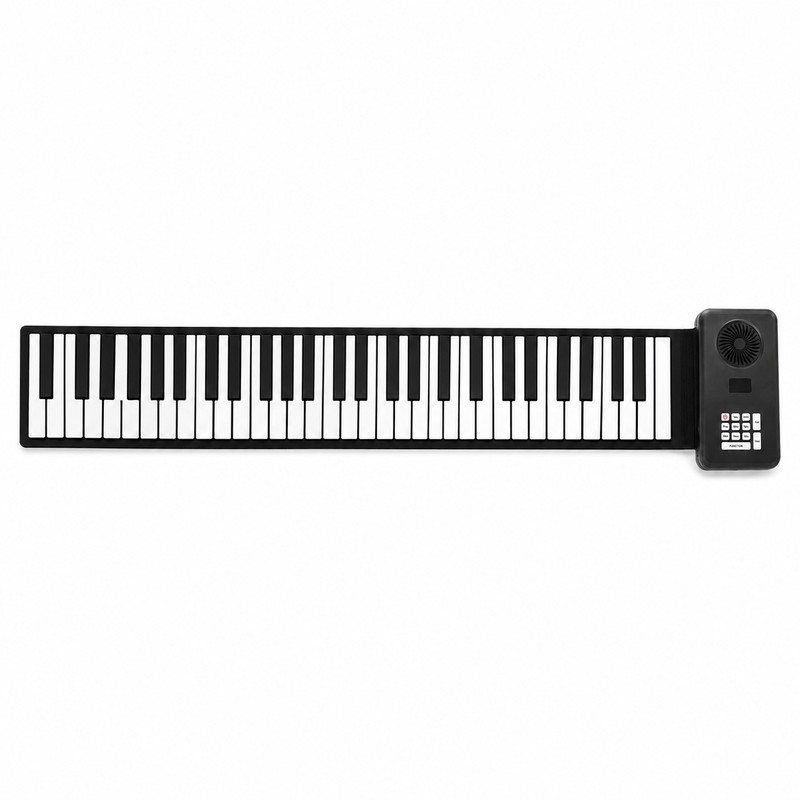 88-Key Roll Up Piano Keyboard for Home Practice – Portable