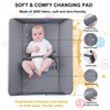 Portable Baby Changing Station with Adjustable Height - Foldable Diaper