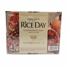 4 soaps: beauty soap, face soap, moisturizing soap