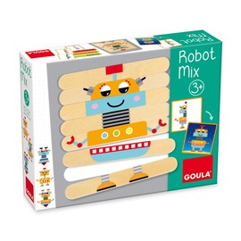 Goula 50212 Robot Mix Educational Game for Children, Colourful