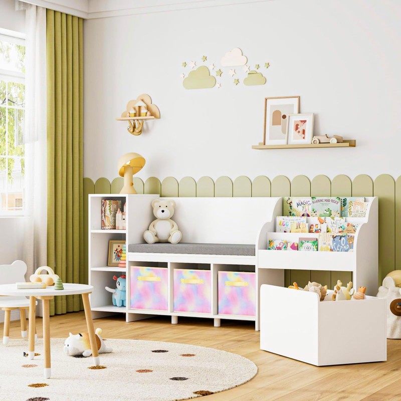 ShellKingdom Storage Bins, Foldable Fabric Storage Cubes And Cloth Storage