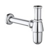 Schläfer 3439600 Bottle Odour Trap for Washbasin, Cup Siphon, 1