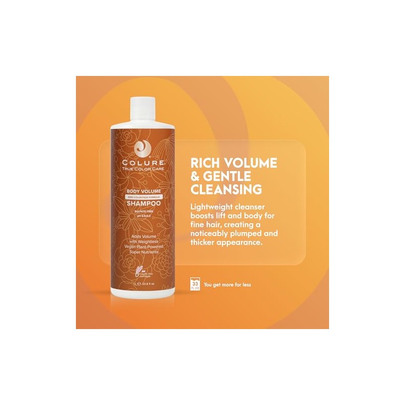 Colure Body Volume Shampoo (New Packaging) 33.8 fl oz