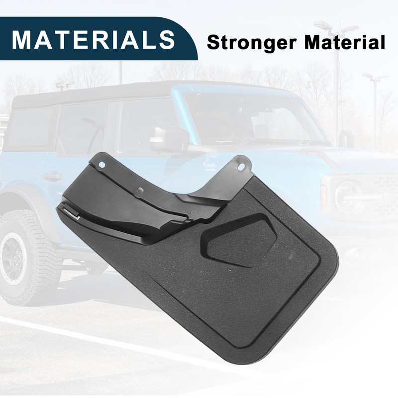 TUCKBOLD Mud Flap Splash Guard for Ford Bronco 4-Door 2022