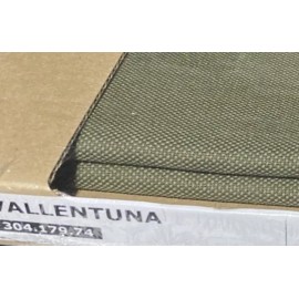 IKEA VALLENTUNA ARMREST ORRSTA OLIVE GREEN SLIPCOVER COVER 304.179.74