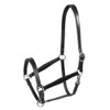 PFIFF 102367 Leather Headcollar 'Tender', Black Full