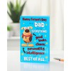 UK Greetings Father's Day Card for Dad - Funny Design