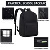 SUPACOOL Lightweight Laptop Backpack for School Men and Women, USB
