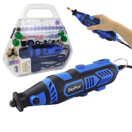 Rotary Tool, 135W Rotary Multi Tool Set, Rotary Combi Tool Electric Multi Tool Kit with 252 Acessories, Variable Speed 10000-32000RPM, Powerful Engraver, Sander, Polisher, Perfect for DIY and Handmade