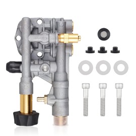 TASAN RACING 7108366 Pressure Washer Pump Manifold Compatible with Technologies axial cam Pressure Washer Pump 510020 520006