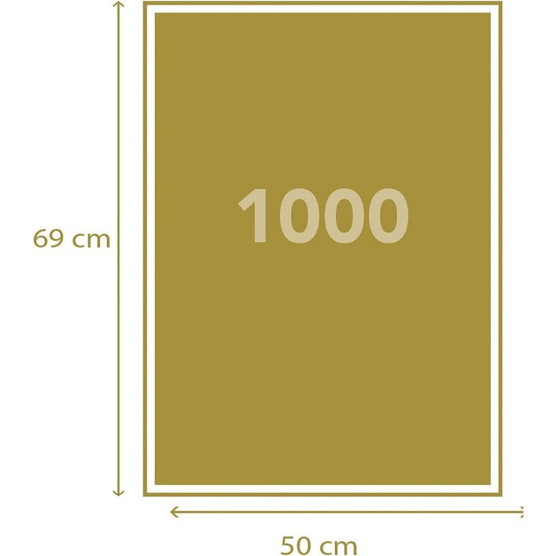 Clementoni - 39514 Eiffel Tower Puzzle 1000 Pieces Adult Puzzle