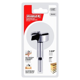 1-5/8-Inch by 3/8-Inch Shank Forstner Drill Bit