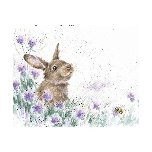 Wrendale Designs Greeting Card - MEADOW RABBIT (Rabbit)