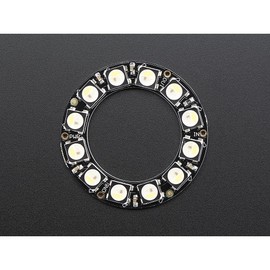 Adafruit Industries NeoPixel Ring - 12 x 5050 RGBW LEDs w/Integrated Drivers - Cool White - ~6000K