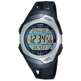 Casio STR-300 Watch, Casio Collection, Black, 1 piece, Newest model