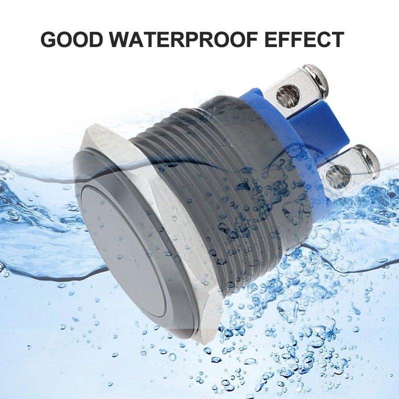 Round Start Button, Momentary Push Button Switch, Start Button, Car