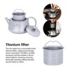 Boundless Voyage 300ml Titanium Kettle Portable Kung Fu Tea Set