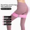 JZS 3 Levels Booty Bands Set, Fabric Resistance Workout Bands