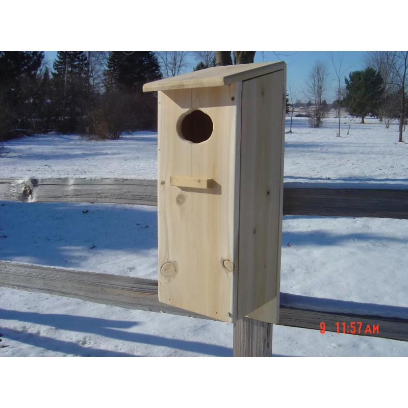 Gregg's Wood duck nest box build yourself kit (white cedar).