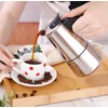 DeeKleen Stainless Steel Moka Pot Espresso Maker,Stovetop Moka Pot,Percolator Coffee