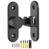 Barn Door Locks, 90/180 Degree Right Angle Flip Gate Latch