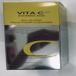 미샤_비타씨 올인원팩폼 Missha Vita C All-in-One Pack Foam