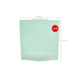 3 Sprouts Sandwich Bag – Reusable and Washable Lunch Storage Bag for Kids