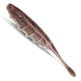 Nays NDL rubber fish, soft baits for fishing predatory fish, artificial baits, rubber fish for jigging, fishing lures, colour: C-13, length/package contents: 10.9 cm, 7 pieces