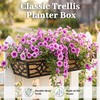 cheehigo 4 Pack 30 Inch Window Boxes Planters with Coco