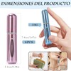 perfumeros de bolsillo rellenables - Juego de 8 Piezas con