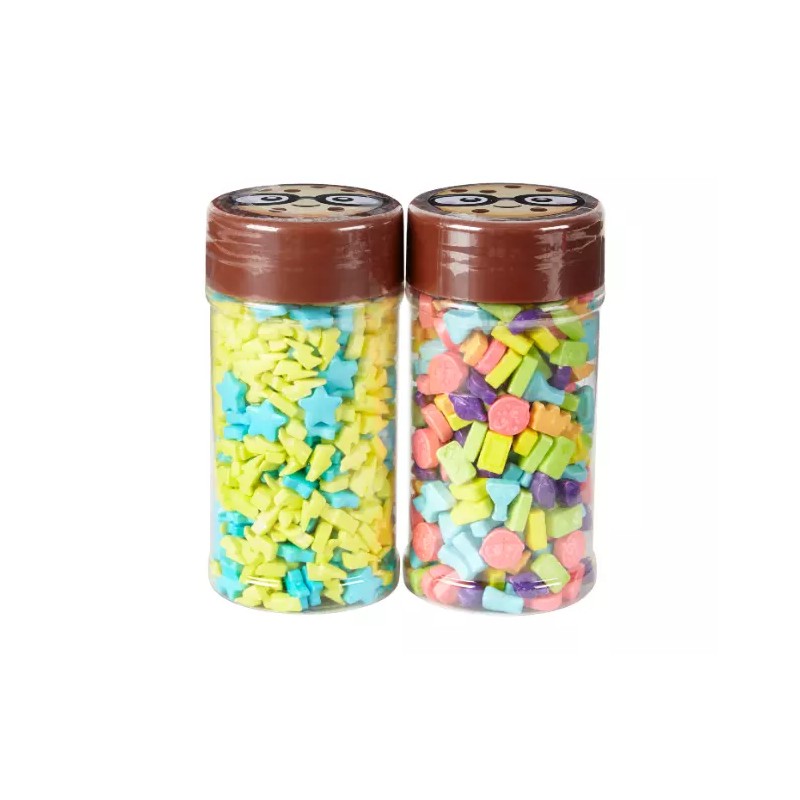 Wilton Rosanna Pansino 2 Pack Sprinkles Lightning Bolts Stars/Nerdy Nummies