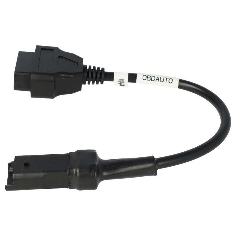 vhbw OBD2 Adapter 4 Pin to OBD2 16 Pin Compatible