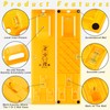 Mardatt 307pcs Quality Picture Hanging Tool with Level Ruler Photo