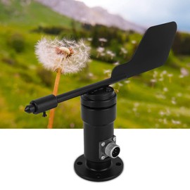 Natudeco Wind Direction Sensor, Aluminium Alloy, Wind Speed and Direction Sensor, Garden Monitoring Tools with RS485 Interface for Weather Monitoring and Garden