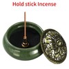 Xujia - Quemador de Incienso con Soporte para Incienso (latón),