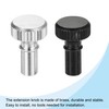 sourcing map 2Pcs Lamp Turn Knob On/Off Lamp Switch Replacement