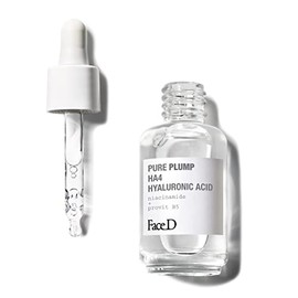 Face D Pure Plump, Serum mit HA4 HyaluronsÃ¤ure mit Straffungseffekt, 30 ml