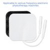 40Pcs Reusable Self adhesive Health Care Massager Electrode Replacement Pads