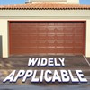 FOSLUOC Garage Door Seal Top and Side Seal Strip 34FT