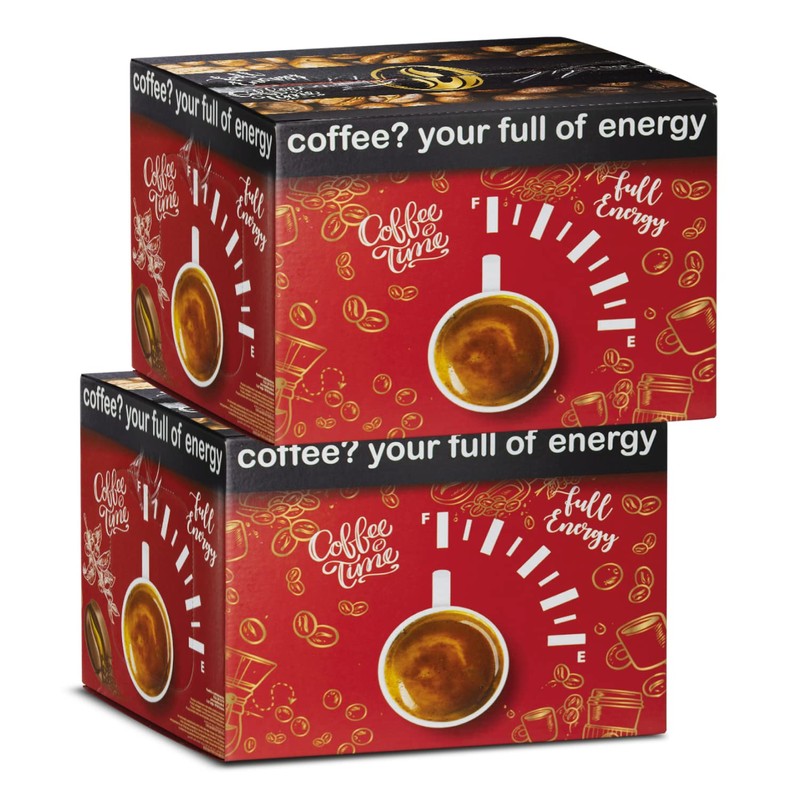 Martello compatible capsules, Italian Coffee Espresso pods (Ristretto, 50 pods)