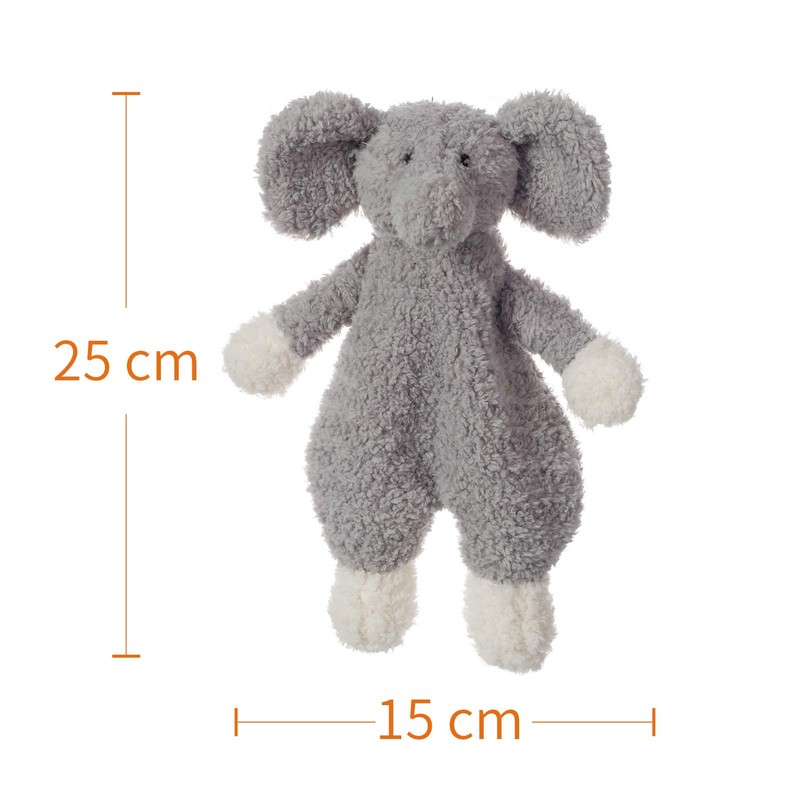 Apricot Lamb Stuffed Animals Security Blanket Gray Elephant Infant Nursery