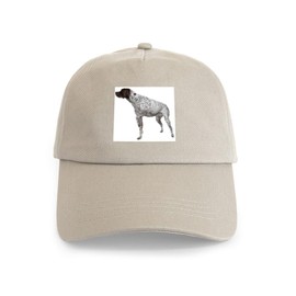 CafePress German Shorthaired Pointer Cap Unique Adjustable Baseball Hat Khaki