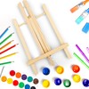 Belle Vous 4 Pack Wooden Tabletop Art Display Easels -