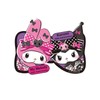 Small Planet My Melody & Kromi Character Sticker Pink Black