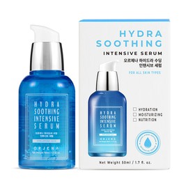ORJENA Hydra Soothing Intensive Serum 50ml Suero Facial Hidratante y Calmante con Ácidos Hialurónicos y Extracto de Algas para Piel Sensible          