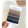 Cherssy Pulseras de Gomas para El Pelo con Forma de