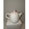 Syracuse Bone China Solid White Teapot 3 Cup- 24 Oz.