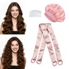 Heatless Curlers Set, Heatless Curls Overnight, Silk Shower Cap -